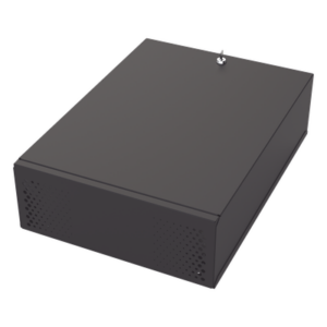 Gabinete Metálico para DVR/NVR con Chapa y llave.