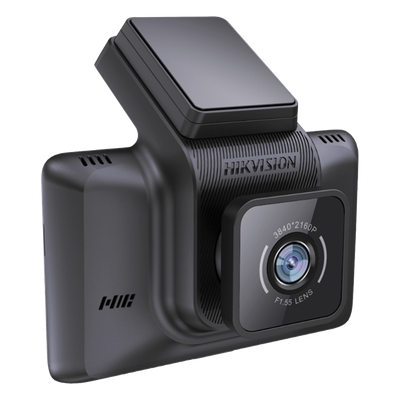 Cámara de Tablero / Cámara Frontal de 4 Megapixel (2K) y Trasera de 2 Megapixel (1080p) / Entrada de alarma para cambio a cámara de reversa / H.265 / Pantalla Táctil 3" / WiFi / G-Sensor / Micrófono y Bocina Integr