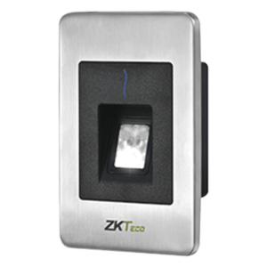 Lector Esclavo de Huella y Proximidad / RS-485 / IP65 / Acero Inoxidable / Exterior / ZKFinger VX10.0