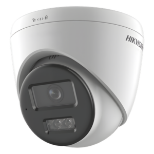 [Dual Light] Turret IP 8 Megapixel (4K) / Lente 2.8 mm / 30 mts IR + 30 mts Luz Blanca / Micrófono Integrado / ACUSENSE Lite / Exterior IP67 / H.265 / PoE / ONVIF / Micro SD