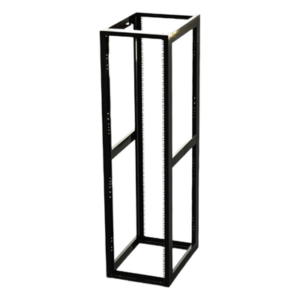 Rack Estándar 19" de 4 Postes, Acero, 45 Unidades, Profundidad Ajustable.