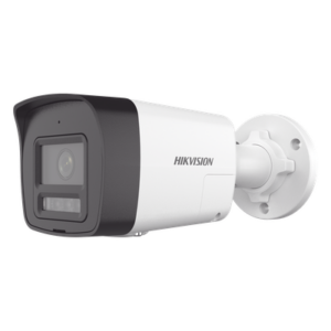 [PROTECCIÓN ACTIVA] Bala IP 4 Megapixel / Lente 2.8 mm / Dual Light (30 mts IR + 20 mts Luz Blanca)  / Audio de Dos Vías /  Luz Intermitente y Alerta de Audio / Micrófono Integrado / ACUSENSE Lite / Exterior IP67 / H.265 / PoE