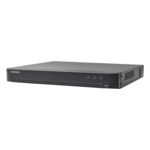 [Audio Bidireccional] DVR 32 Canales TurboHD + 8 Canales IP / 5 Megapixel Lite - 3K Lite / Acusense / Reconocimiento Facial  / Audio por Coaxitron / 2 Bahías de Disco Duro / H.265+ / Salida de Video en Full HD