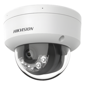 [Dual Light] Domo IP 8 Megapixel (4K) / Lente 2.8 mm / 30 mts IR + 30 mts Luz Blanca / Micrófono Integrado / Antivandálico IK08 / ACUSENSE Lite / Exterior IP67 / H.265 / PoE / Micro SD