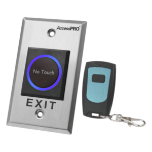 Botón de Salida sin Contacto con Control Remoto / Iluminación LED / Distancia de Detección Touch Ajustable