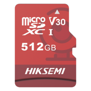 MicroSD HIKSEMI NEO Plus / 512 GB / 95 MB/s Lectura / 60 MB/s Escritura / Clase 10 U3 / TLC NAND / Especializada Para Videovigilancia 24/7