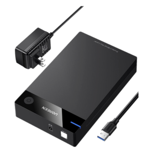 Carcasa de Disco Duro para 3.5" y 2.5" (Enclosure) | Con Cable USB 3.0 | Para HDD 3.5" / SSD 2.5" | SATA I/II/III | UASP | Hasta 16 TB | Compatible con Windows, Linux, Mac OS | No Requiere Controlador | Cable 1m | Incluye Adaptador d