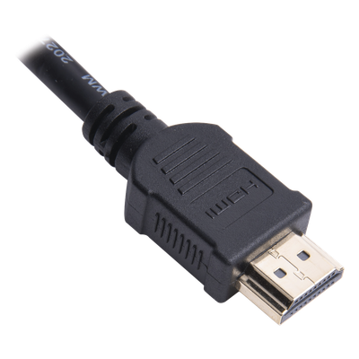Cable HDMI de 1.8 Metros (5.91 Pies) (High Speed) / Resolución 4K / Soporta Canal de Retorno de Audio (ARC)/ Soporta 3D / Blindado para Reducir Interferencia / Chapado en Oro / Alta Resistencia y Durabilidad