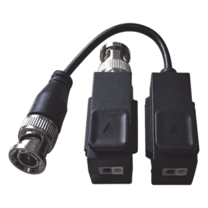 Kit de Transceptor (Balluns) TURBOHD con Boton Push / Hasta 8 MP (4K) / 100% Cobre / Soporta HD-TVI / AHD / CVI / CVBS / Audio por Coaxitron / Datos para Menu de Configurar de Cámaras