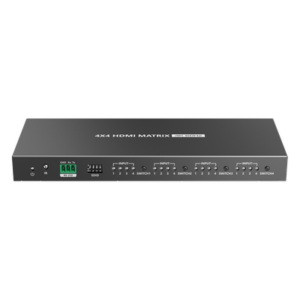 Matricial 4x4 HDMI | 4K@60Hz | Soporta HDR10 | Configuración EDID | Múltiples Modos de Conmutación