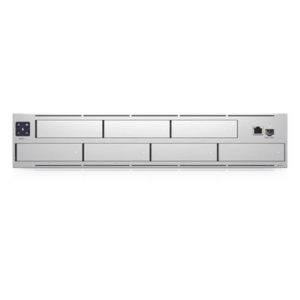 NVR PRO UniFi Protect, con bahía  para 7 discos duros, almacena hasta 20 cámaras 4k o 60 cámaras 1080p, pantalla táctil
