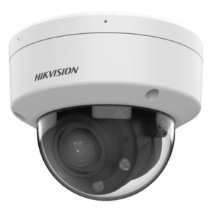 Domo IP 4 Megapíxel / Lente Motorizado 2.8 a 12 mm / Dual Light (30 mts IR + 30 mts Luz Blanca) / Motion Detection 2.0 / Microfono Integrado / Exterior IP67 / IK08 / WDR 120 dB / PoE / Micro SD