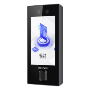 Terminal Facial MinMoe DS-K1T344MBFWX-E1 / Lector de Huellas y Tarjetas MIFARE / 3000 Rostros / 3000 Huellas / Pantalla 4.5" / Hik-Connect Teams / IP65 / PoE WiFi / HIK-IA / SIP