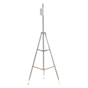 Kit de Montaje de Tripie con Mástil de 3 metros Ideal para instalar Antenas, Radios, Cámaras, etc...