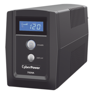UPS de 750 VA/300 W, Topología Línea Interactiva, Entrada 120 Vca NEMA 5-15P, y 6 Salidas NEMA 5-15R, Con Regulador de Voltaje (AVR)