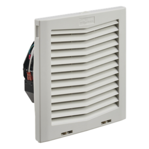 Ventilador Con Filtro de Montaje Lateral HF10, Con Flujo de Aire de 159 CFM, 115 Vca, Color Gris Claro