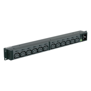 PDU Básico para Distribución de Energía, Enchufe de Entrada NEMA L6-20P, Con 13 Contactos C13, Instalación Horizontal de 19in, 1UR, 20 Amp, 220 Vca