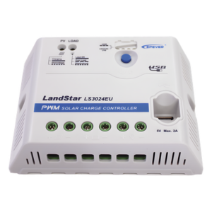 Controlador Solar PWM 12/24 V 30 A, Salida USB