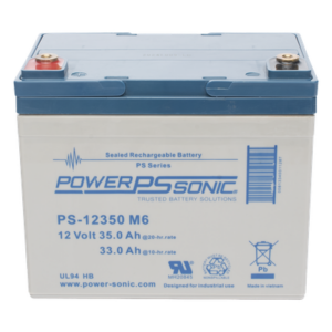 Batería 12V, 35AH, Para Respaldo, Tecnologías AGM/VRLA, 5 Años Vida Útil, Terminales M6, Reconocida UL