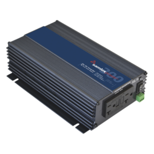 Inversor de corriente onda pura 300W, entrada 12 Vcc, salida 120 Vca 60 Hz