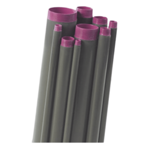 Tubo Conduit rígido de aluminio de 1” (25.4 mm) con recuhbrimiento de PVC de 3.05 m con cople.