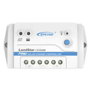 Controlador Solar PWM / 10A / 12/24V / RS-485 / Baterías Gel-AGM-Selladas / Parámetros Configurables