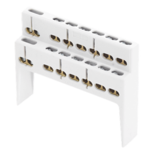 Soporte + Barra de Conexion (12/24/36 MOD) (12+2 ENTR.) IP40