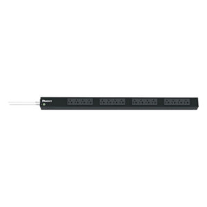 PDU Básico para Distribución de Energía, Enchufe de Entrada NEMA 5-20P, Con 16 Contactos NEMA 5-20R, de Instalación Vertical, 20 Amp, 120 Vca