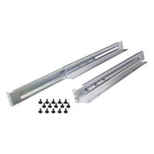 Kit de Rieles Para Racks de 4 Postes, Para UPS de 1 a 3 UR, Profundidad Ajustable, Soporte de Peso de 104.78 Kg