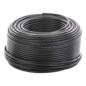 Cable Fotovoltaico Negro / 6mm² (10AWG) / Material COBRE /  2000V / Rollo de 100m