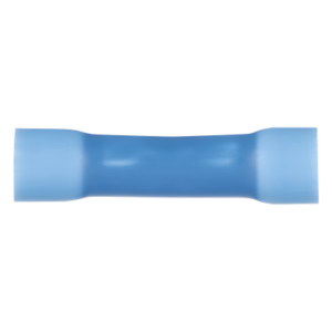Conector de Empalme a Tope, Para Cables de 16 a 14 AWG, De Vinilo Aislado, Color Azul, Paquete de 50 Piezas