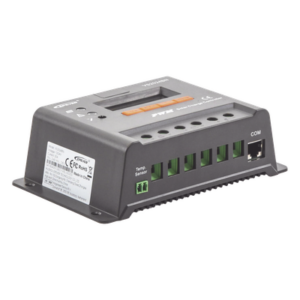 Controlador Solar de Carga y Descarga PWM 12/24V 20A con Display, Parámetros Configurables