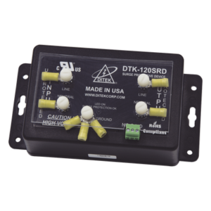 Protector 120 VCA Serie / 20 A / Contacto Seco / EMI/RFI / Paneles de Incendio y Equipo Crítico