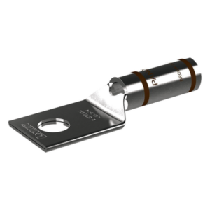 Zapata de compresión LCA2-14-Q, para cal. 2 Awg, Barreno para tornillo prisionero de 1/4, 1 Pz