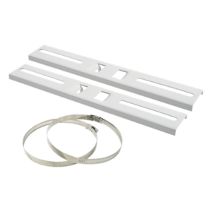 Montaje de Metal para Poste Universal para Gabinetes de Ancho Hasta 30 cm.