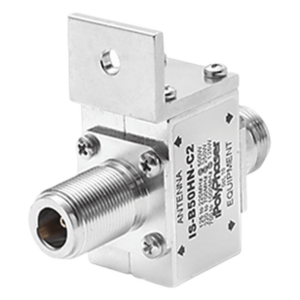 Protector Coaxial RF / 125-1000 MHz / 50 Ω / Conectores N Hembra / Ceja Frontal / 500W